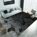 Carpet with abstract geometric  cartoon design